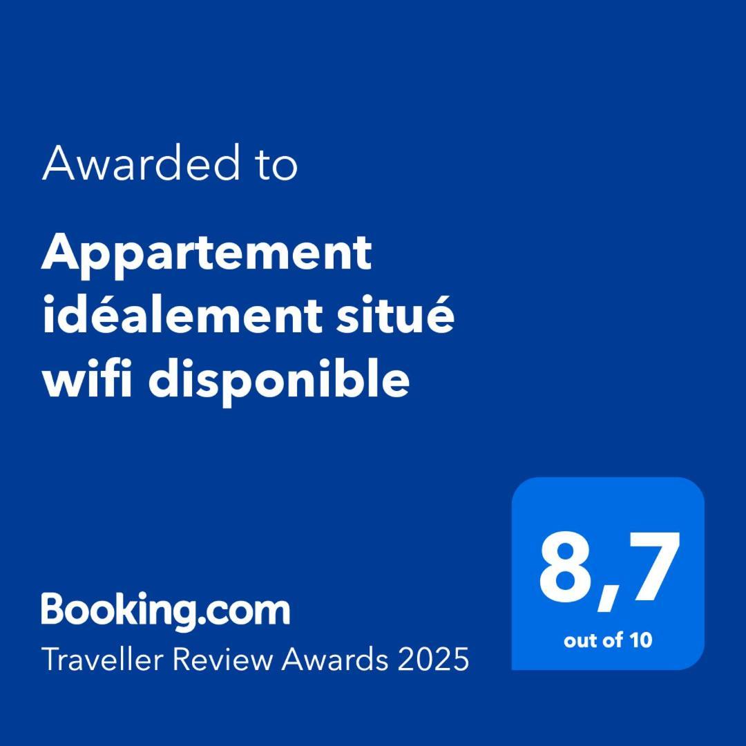 Appartement Idealement Situe Wifi Disponible コテレ エクステリア 写真